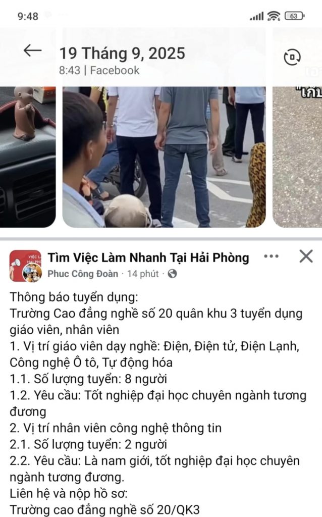Trường dạy nghề lái xe quân khu 3 Hải Phòng hiện nay thế nào