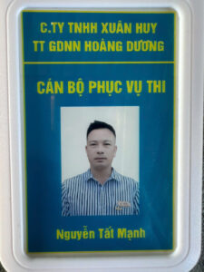 Thầy Mạnh dạy lái xe Hải Phòng